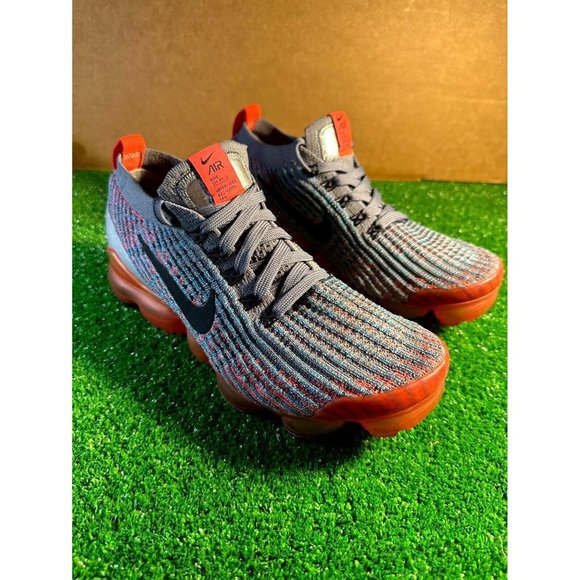 Nike Shoes - Nike Vapormax Flyknit 3 Aj6910-601 Womens Sneakers Shoes Blue Orange Size US 6.5